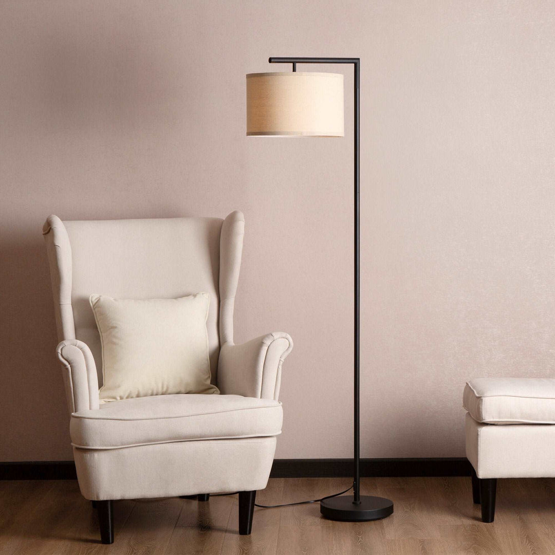 Gezichtsvermogen Kostbaar bedrijf Zenvida Floor Lamp Modern Standing Light With Hanging Drum Shade Metal –  Zenvida Furniture